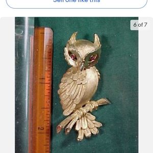 Owl brooch